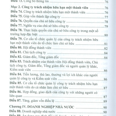 Luật Doanh Nghiệp (Song ngữ Việt - Anh)