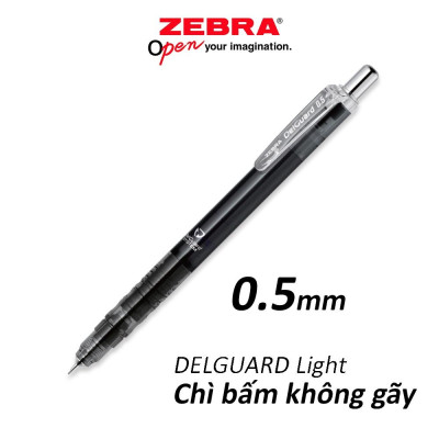 Viết Chì bấm không gãy Zebra Delguard Light 0.5mm 