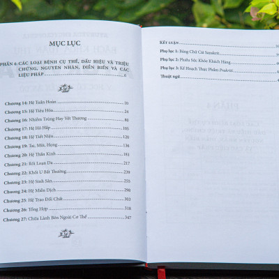 Combo sách Bách khoa toàn thư Ayurveda tập 1 tập 2 ( 2 cuốn, y học cổ truyền Ấn Độ ) - Hiệu sách Genbooks