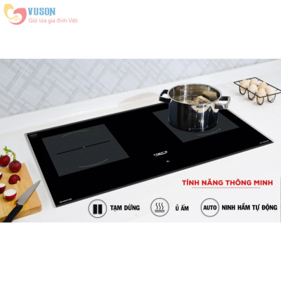 Bếp từ đôi Chefs EH-DIH666 - Hàng chính hãng