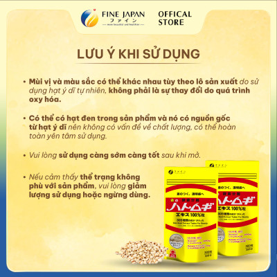 Viên uống chiết xuất hạt Ý Dĩ Coix Seed Extract Tablets FINE JAPAN giúp trắng da gói 300 viên