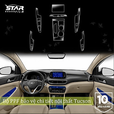 Huyndai Tucson 2021 PPF TPU chống xước tự hồi phục STAR FILM