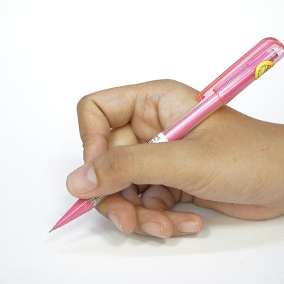 Bút Chì Bấm Nắp Đậy - Pentel A155T-P 0.5 - Màu Hồng