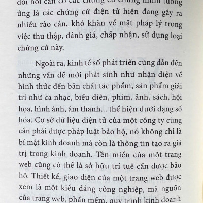 Chứng Cứ Điện Tử Trong Thực Hiện Pháp Luật