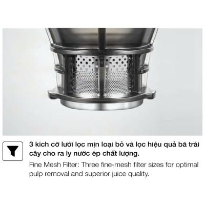 Máy ép chậm HAFELE HS-J130SG 535.43.396 | Công suất 250W | Dễ dàng tháo lắp vệ sinh | Hàng chính hãng