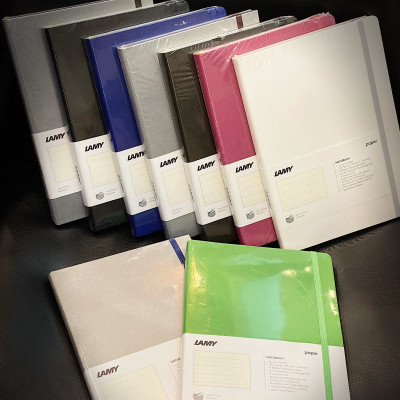 Gift Set Lamy Notebook A5 Softcover Black + Lamy Al-Star Purple - GSNAl002