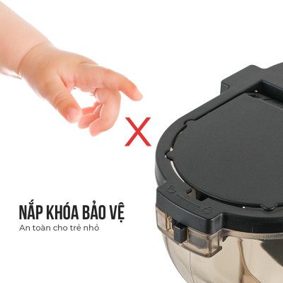 Máy ép chậm trái cây ELMICH EDA-0860, Hàng chính hãng, Ống ép được quả lớn, Xay ép êm ái - JoyMall