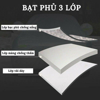 Bạt Phủ Xe Ô Tô Kia Morning, Soluto, Cerato, Seltos, K3, Rondo, Optima, Sorento