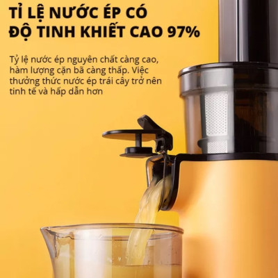 Máy ép chậm Mini, Máy Ép Hoa Quả Rau Củ Cho Gia Đình Tiện Dụng Hàng Chính Hãng