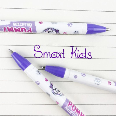 Bút Gel Xoá Được 0.5 mm Pommy Collection - Smart Kids EG01 - Mực Tím