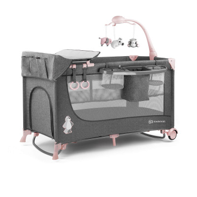 NÔI NGỦ JOY KINDERKRAFT (CÓ TREO ĐỒ CHƠI NÔI) DÀNH CHO BÉ TỪ 0 THÁNG TUỔI TRỞ LÊN - HÀNG CHÍNH HÃNG