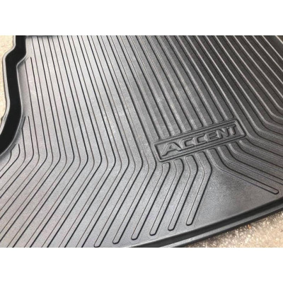 Lót cốp cho xe Hyundai Accent 2018 - 2020- 2021, nhựa dẻo cao cấp