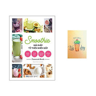 Sách Alpha Books - Smoothie giải pháp từ thiên nhiên giúp giảm cân, thải độc, phòng bệnh, sống lâu (Tặng Sổ Tay)