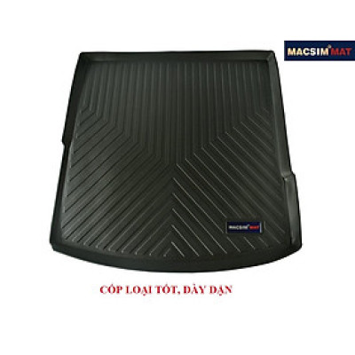 Thảm lót cốp xe ô tô Mercedes GLE 2016-2019 nhãn hiệu Macsim chất liệu TPV cao cấp màu đen (025)