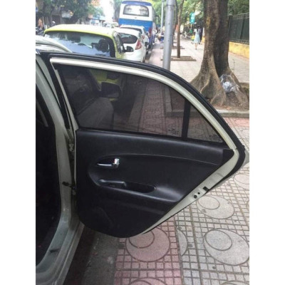 Rèm chắn nắng theo xe dành cho KIA MORNING 2017-2018- 2019-2020 vải lưới gắn nam châm