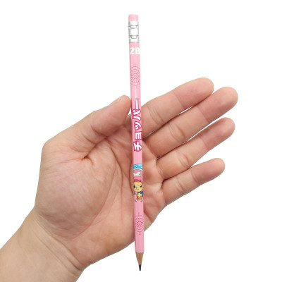 Bút Chì 2B One Piece - Deli C021 - Màu Hồng