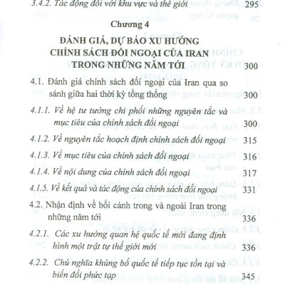 Chính Sách Đối Ngoại Của Iran Giai Đoạn 2005-2019 (Sách Chuyên Khảo)