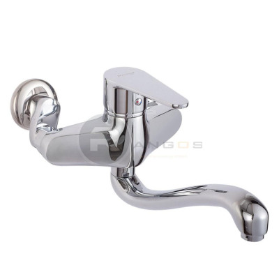 Vòi rửa bát nóng lạnh gắn tường cao cấp Rangos RG-507
