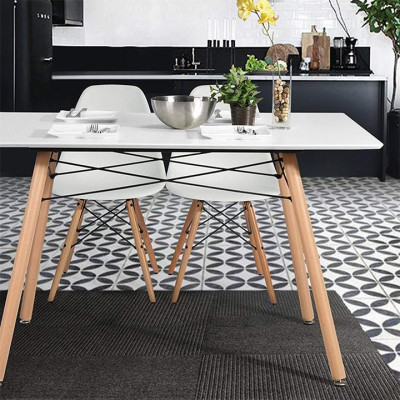 Bàn cà phê mặt gỗ MDF phủ arylic Juno Sofa HFC-BFC Veron cao cấp