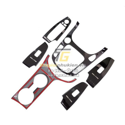 Ốp nội thất Titan cao cấp theo xe Kia Seltos - 6 chi tiết