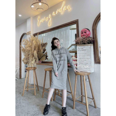 Rập giấy đầm hoodie mã 1396 (BẢN VẼ)