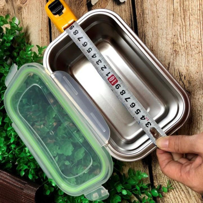 COMBO Bộ 3 Hộp BẢO QUẢN thực phẩm INOX 304 có NẮP. Dụng cụ đựng chứa trữ ĐA NĂNG trong tủ lạnh AN TOÀN SỨC KHOẺ. Thố Lạnh bảo quản thực phẩm tránh mùi, chống hư hao thực phẩm