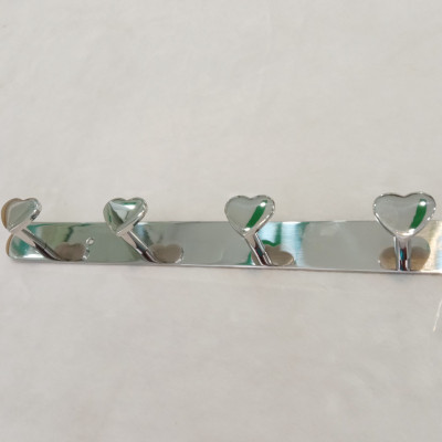 Móc áo Kibath hình trái tim 7 chấu inox 304