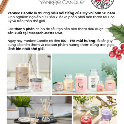 Nến ly tròn sáp đậu nành Yankee Candle size L (567g) - Sun & Sand