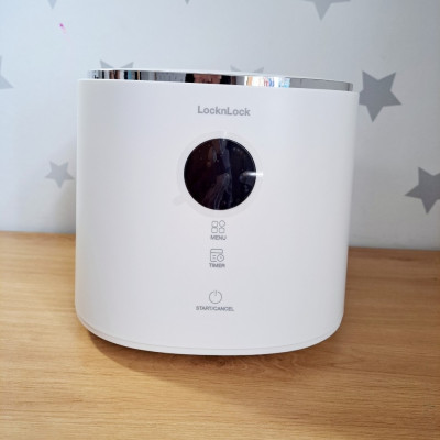 Nồi Cơm Điện Lock&Lock Bianco Nemo Rice Cooker 1.2L EJR384IVY  6 Chế Độ, Giữ Ấm 24h, màn hình LCD - Hàng Chính Hãng