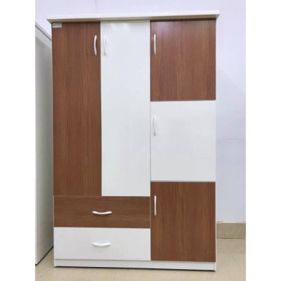 Tủ nhựa 6 cánh 2 kéo Jang Mi