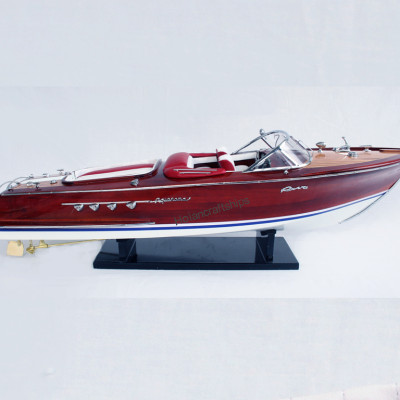 Mô hình tàu cao tốc Riva Aquarama 50cm (Nệm đỏ trắng)