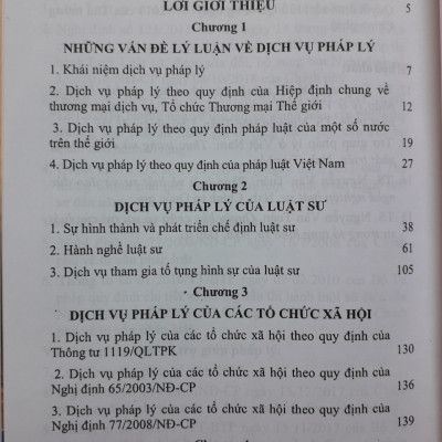 Dịch Vụ Pháp Lý ở Việt Nam Thực Trạng Và Định Hướng Phát Triển