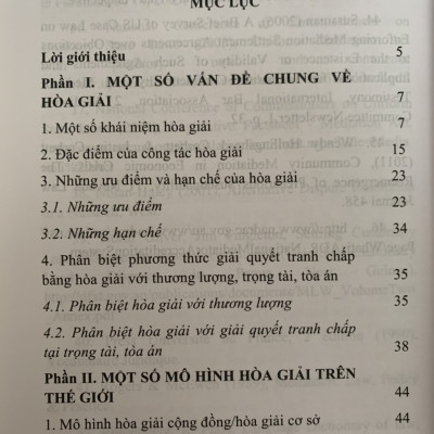 Công tác hòa giải ở cơ sở
