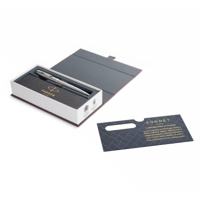 Bút bi cao cấp Parker Sonnet Đ-STAIN Steel CT TB-1950871