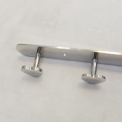 Móc áo Kibath hình trái tim 7 chấu inox 304