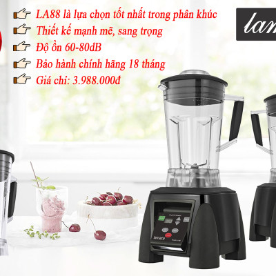 Máy xay sinh tố Lamaca LA-88 - Hàng chính hãng