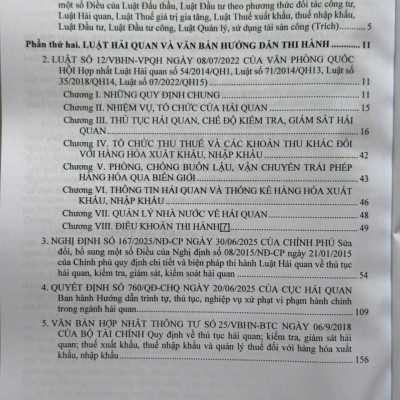 Sách Luật Hải Quan, Luật Thuế Xuất Khẩu, Thuế Nhập Khẩu, Luật Quản Lý Ngoại Thương – Quy Định Về Thủ Tục Hải Quan Đối Với Hàng Hóa Xuất Khẩu, Nhập Khẩu (V2603D)