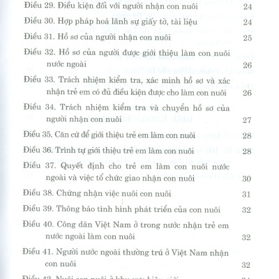Luật Nuôi Con Nuôi Năm 2010