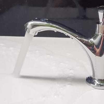 Vòi lavabo lạnh Eurolife EL-115 (Trắng bạc)