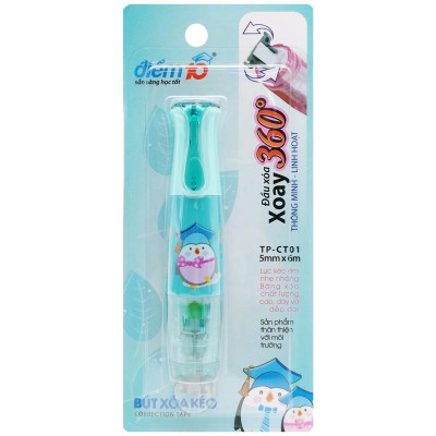 Bút Xóa Kéo TP-CT01 - Xanh Mint