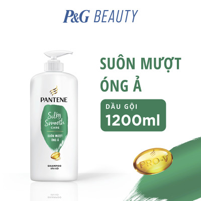 Dầu Gội Pantene Mềm Mượt Óng Ả (1200ml)