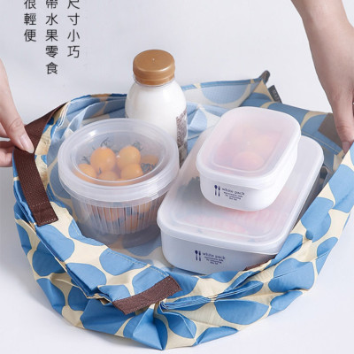 Bộ 09 hộp thực phẩm có nắp đậy an toàn White Pack hàng Made in Japan