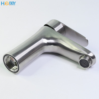 Vòi chậu rửa mặt lavabo nóng lạnh inox 304 Hobby Home Decor VRM2