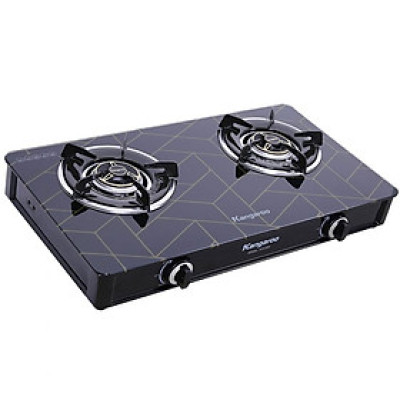 Bếp gas đôi dương kính Kangaroo KG526M - Hàng chính hãng