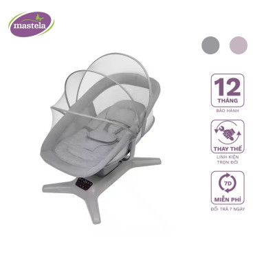 [NEW] Nôi đung đưa ru ngủ đa chế độ Mastela X 2024 - điều khiển cảm ứng 1 chạm - 8303/8305