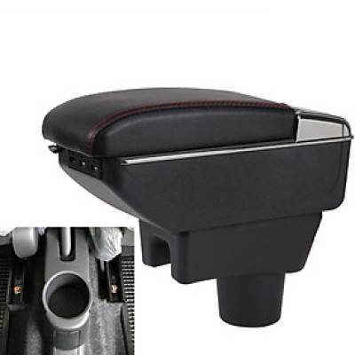 Hộp tỳ tay ô tô dành cho xe Mitsubishi Attrage và Mirage tích hợp 7 cổng USB (DUSB-ATG)