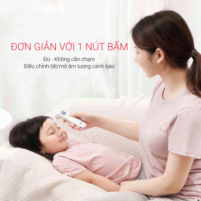 Nhiệt kế điện tử hồng ngoại không tiếp xúc Yuwell YT-1 - [Nhập khẩu chính hãng - Bảo hành 24 tháng]