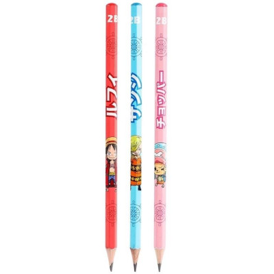 Bút Chì 2B One Piece - Deli C021 - Màu Hồng