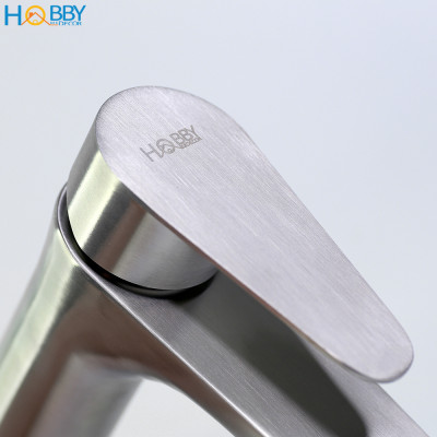 Vòi chậu rửa mặt lavabo nóng lạnh inox 304 Hobby Home Decor VRM2