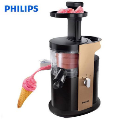 Máy ép chậm Philips HR1884, Làm Kem và Sinh Tố Hàng chính hãng
